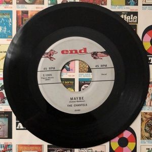 The Chantels Come My Little Baby Vinyl 45 Record '59